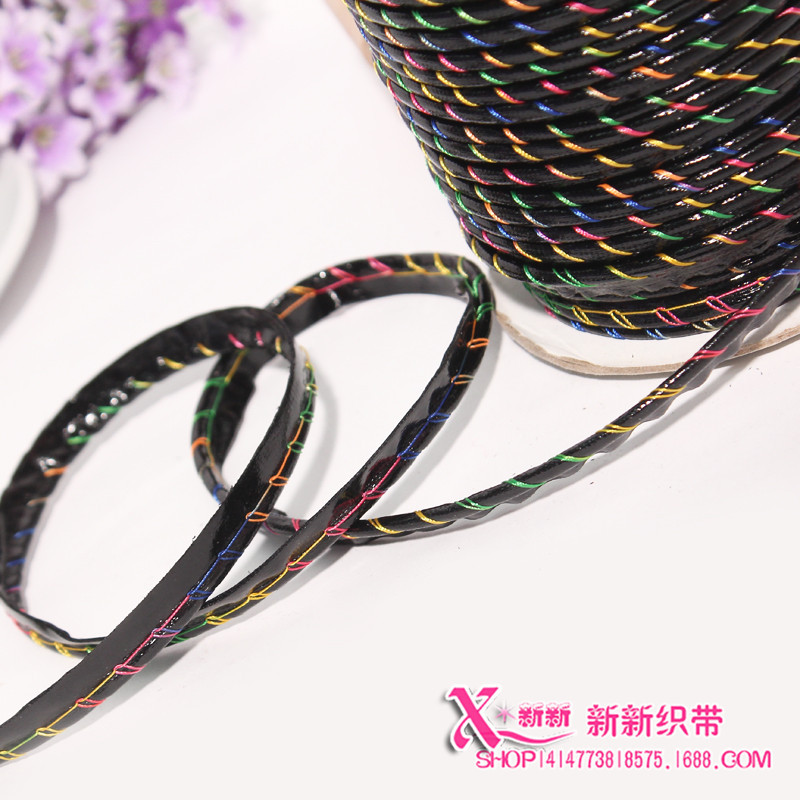 义乌好货 黑色圆点缎带绸带织带布彩带 婚庆礼品包装细丝带批发整卷装-1006/41296详情图6