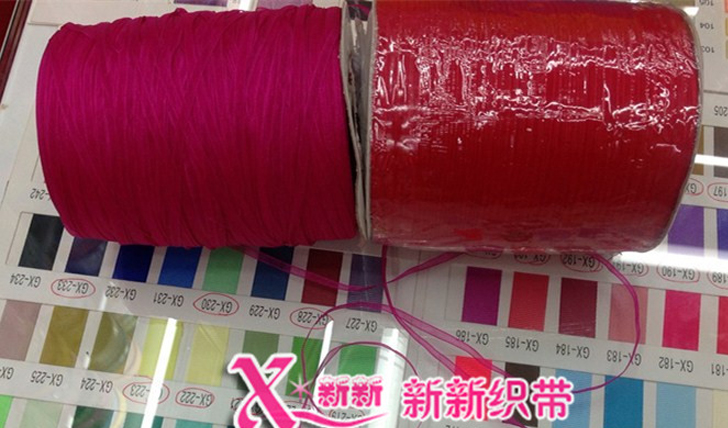 Yiwu Quality Products: 3MM single-color gauze ribbons, handcrafted DIY bows, in stock and available for wholesale of accessories, hair accessories, headwear and ribbons. -1006/41296 Application Scenario