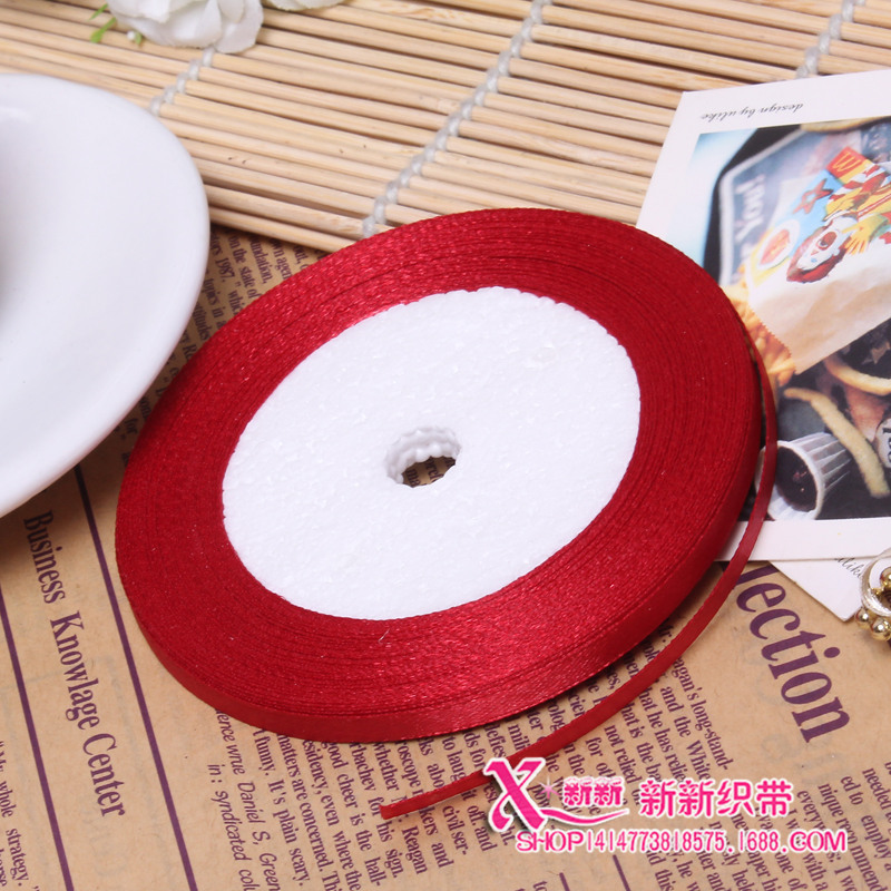 义乌好货 供应高档彩带 0.6CM涤纶缎带 婚房新房布置装饰气球专用绑绳-1006/41296详情图6