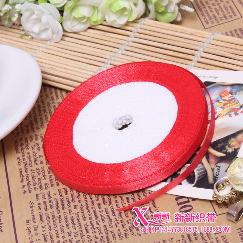 义乌好货 供应高档彩带 0.6CM涤纶缎带 婚房新房布置装饰气球专用绑绳-1006/41296详情图9
