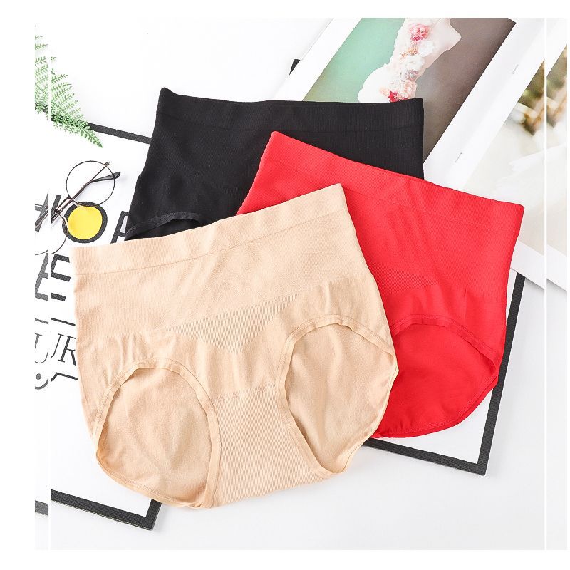 Yiwu Good Goods Peler Fan 2515 Genuine Underwear Female Bare Ammonia Waist Seamless Cotton Belly Lift Hip Double Cotton Crotch High Elasticity -1006/51551