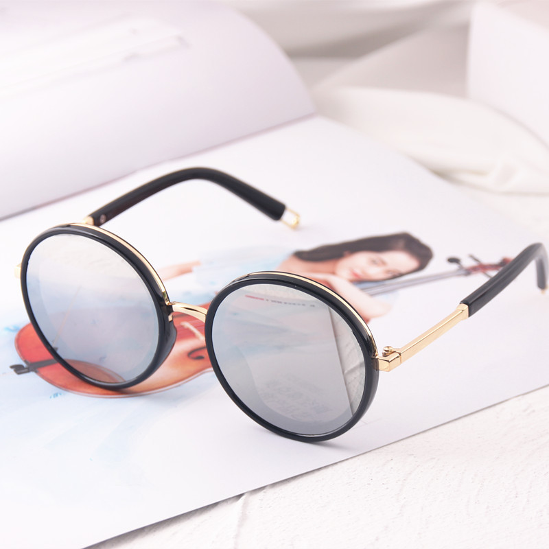 New baby fashion sunglasses from Yiwu - T628 Children's Edition Round frame Glasses, cute decorative glasses for Boys and Girls -1004/23075 Item Picture