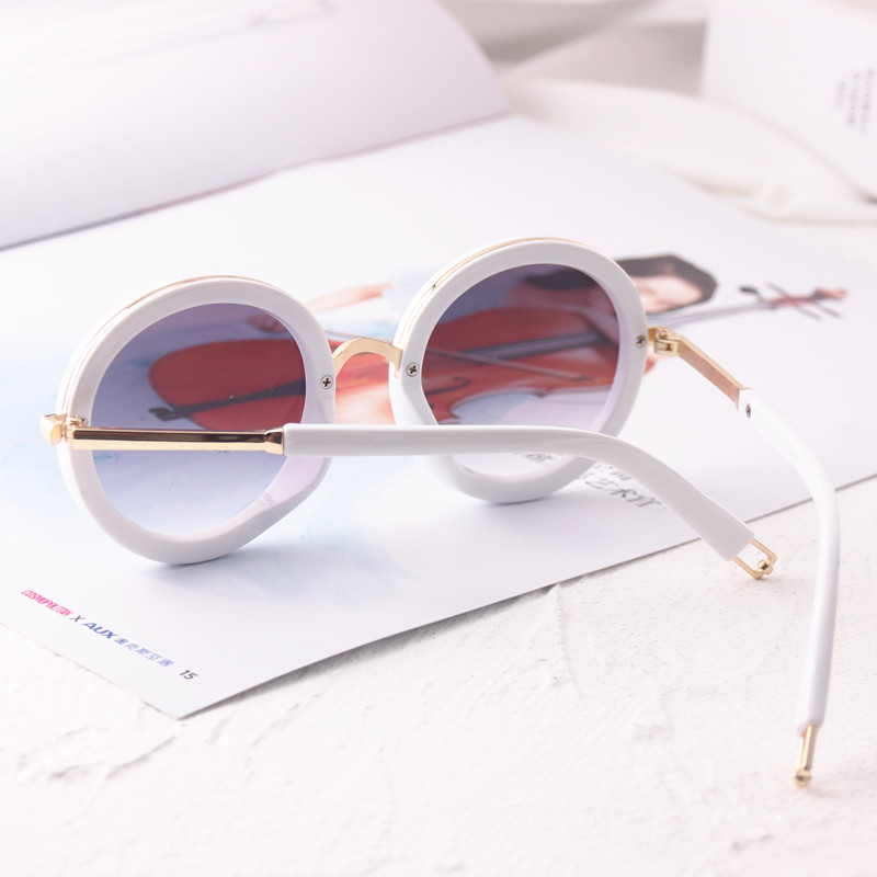 New baby fashion sunglasses from Yiwu - T628 Children's Edition Round frame Glasses, cute decorative glasses for Boys and Girls -1004/23075 undefined