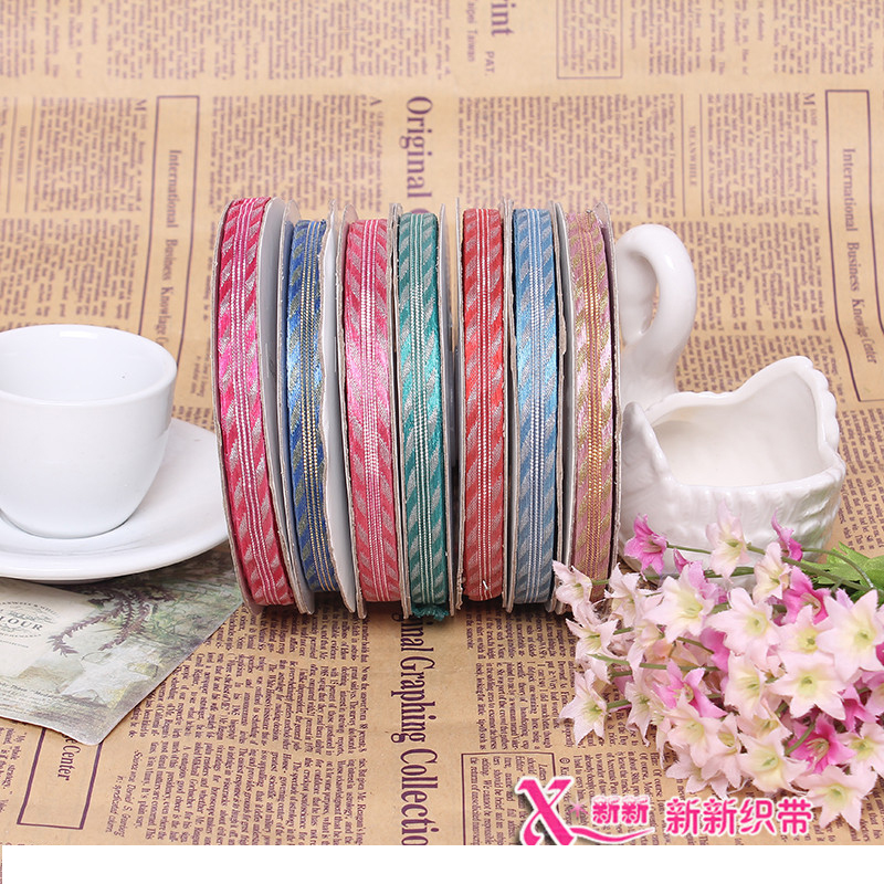 义乌好货 1公分老虎花提花织带 diy服装辅料礼品包装涤纶织带 厂家直销-1006/41296