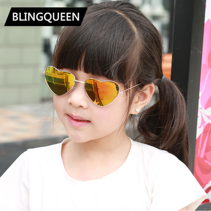 Yiwu's best-selling heart-shaped metal children's glasses SK030, nickel-free electroplated sunglasses for boys and girls, wholesale glasses frame -1004/23075 details Picture