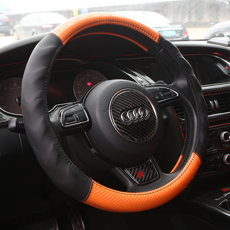 义乌好货 厂家直销新款方向盘套 汽车把套防滑透气汽车方向盘套一件代发-1007/68949