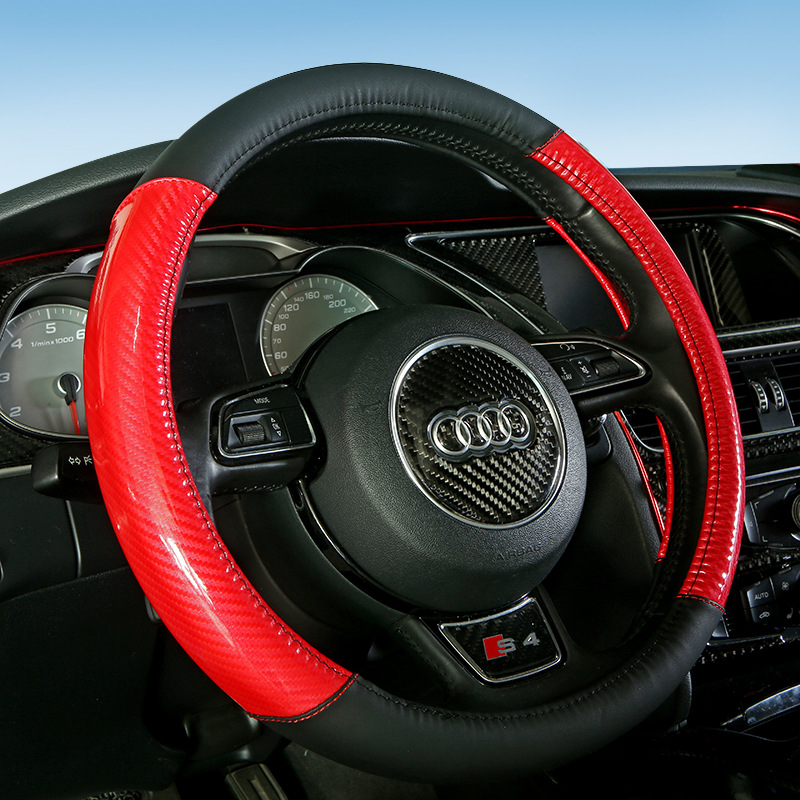 义乌好货 亚马逊汽车方向盘套 夏季亮片皮把套汽车用品爆款防滑透气方向套-1007/68949