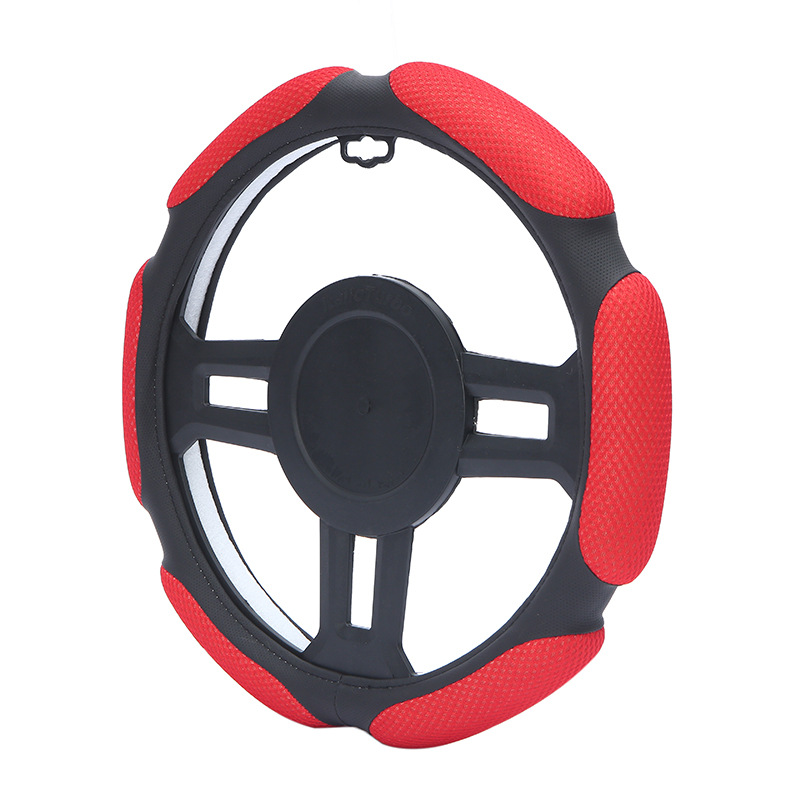 义乌好货 厂家直销方向盘套 汽车时尚三明治防滑透气方向盘套一件代发跨境-1007/68949