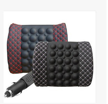 Yiwu Quality Wine Car Cushion, Car Electric Massage Lumbar Support, Health Care Cushion, Car Lumbar Support cushion, Lumbar pillow -1007/68855