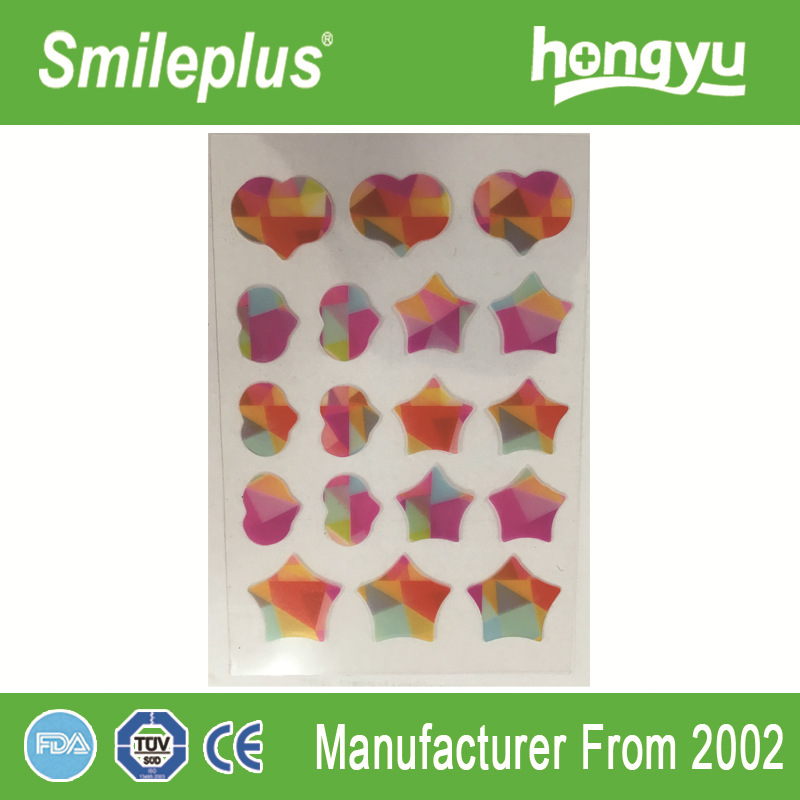Yiwu Selection new Amazon transparent hydrocolloid waterproof invisible acne paste South Korea acne dispel acne printing invisible acne paste -1006/34910 thumbnail