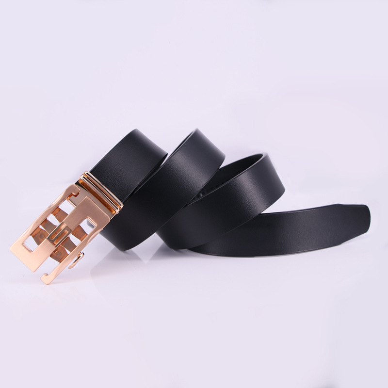 Yiwu Good Goods Men's Belt Wholesale Retro Leather Letter S Automatic Buckle Belt Imitation Antique Belt Manufacturers Wholesale 2019-1006/45800 Item Picture
