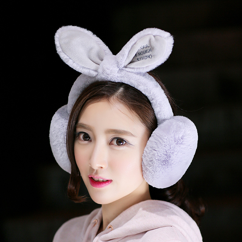 New winter warm ear cups from Yiwu, cute ear bags for girls, warm ears, cute cartoon warmth