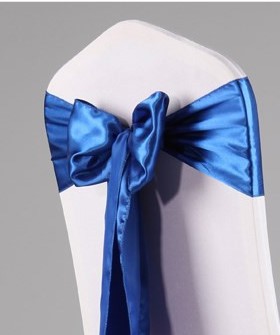 义乌好货 蝴蝶结椅背缎带飘带椅带椅圈婚礼婚庆装饰纱带色丁酒席套件批发-1007/61608详情图6