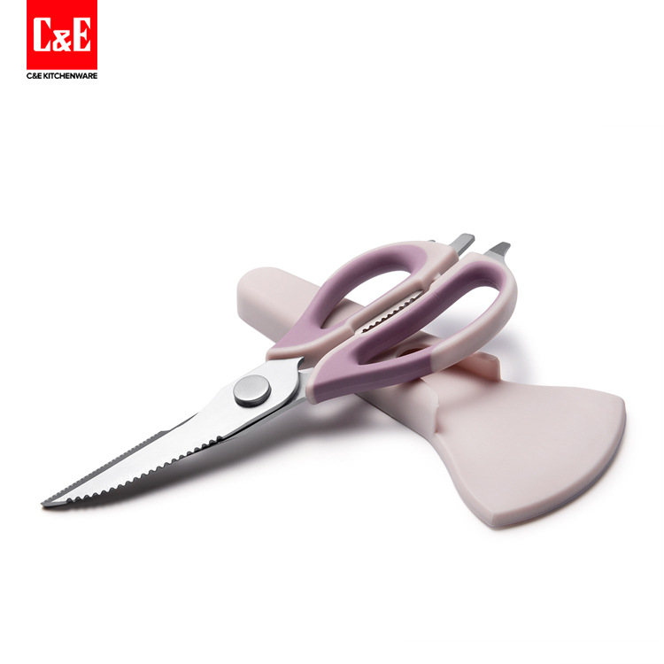 Yiwu Selection multi-functional kitchen scissors, stainless steel kitchen scissors, kitchen tools -1003/19006 thumbnail