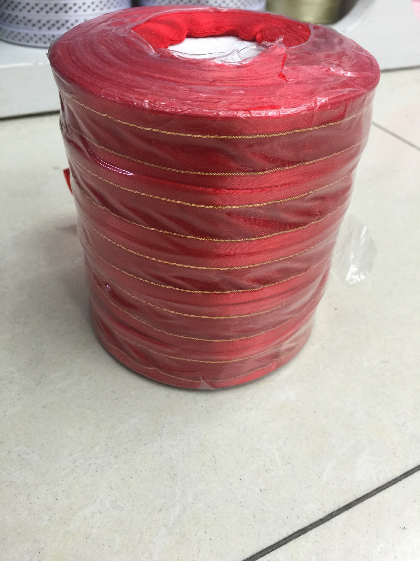 Yiwu quality wide edge gauze ribbons + gold thread handmade DIY bows in stock. Wholesale of accessories, hair accessories, headwear and ribbons -1006/41296