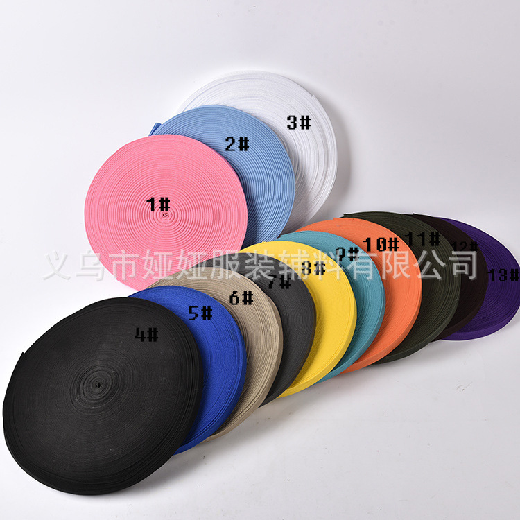 Yiwu Good Goods Manufacturers Supply Webbing Bag Webbing Bag Side Strap 1Cm Herringbone Belt Polypropylene Textile Belt -1007/70721 details Picture