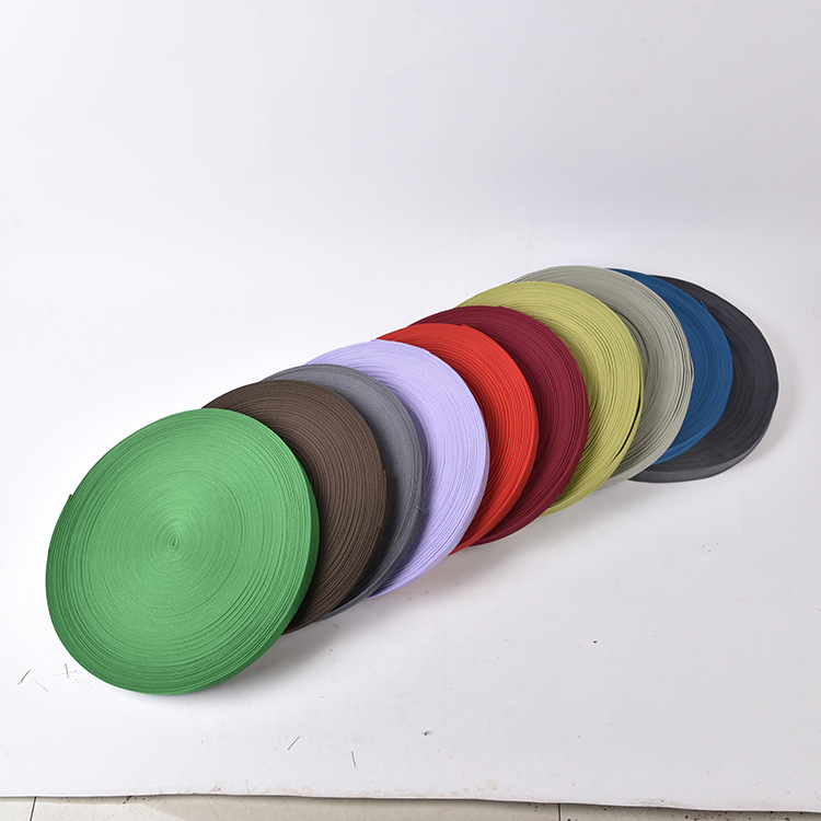 Yiwu Good Goods Manufacturers Supply Webbing Bag Webbing Bag Side Strap 1Cm Herringbone Belt Polypropylene Textile Belt -1007/70721 Application Scenario
