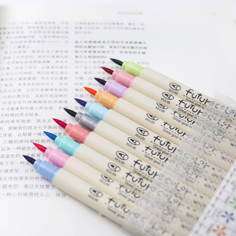 reveal the uniqueness of xinxin cultural color watercolor pen