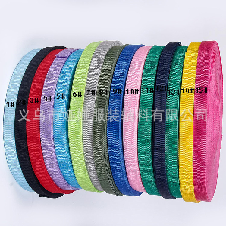 Yiwu Good Goods Manufacturers Supply Wholesale High-Quality Polypropylene Webbing Bag With 900D Plain Color Webbing -1007/70721