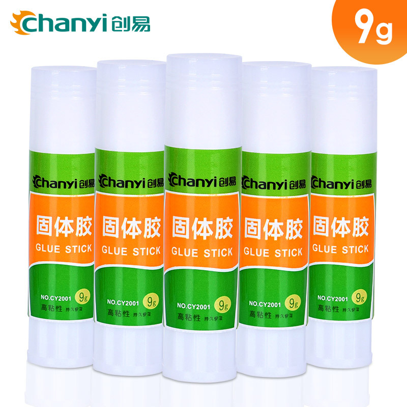 义乌好货 创易CY2001办公用品白色手工固体胶学生文具强力胶水小胶棒9g批发-1004/23919细节图