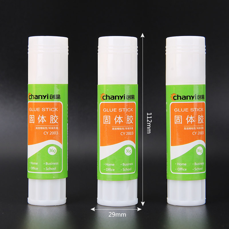 义乌好货 创易CY2003办公用品白色手工固体胶学生文具强力胶水胶棒36g批发-1004/23919详情图6