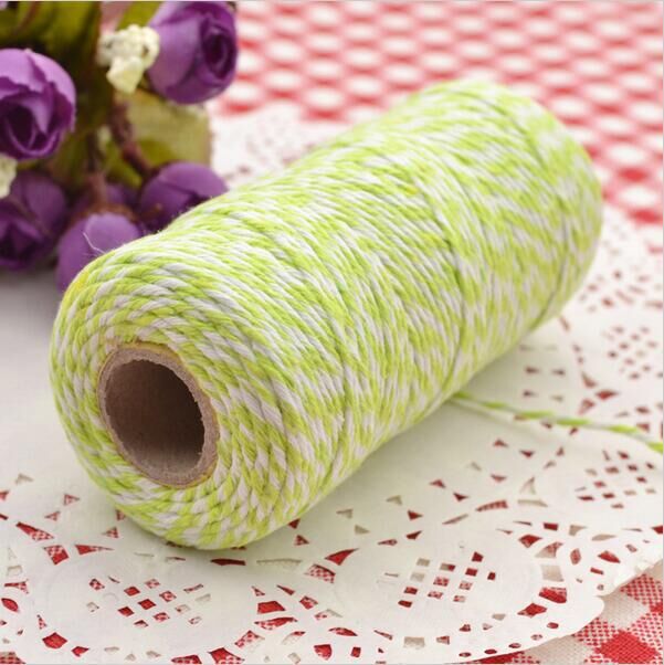 Yiwu Good Goods Manufacturers Supply Colored Cotton Rope Christmas Cotton Rope Two-Color Cotton Thread Halloween Packaging Diy Accessories Package Zongzi Cotton Thread -1006/35867