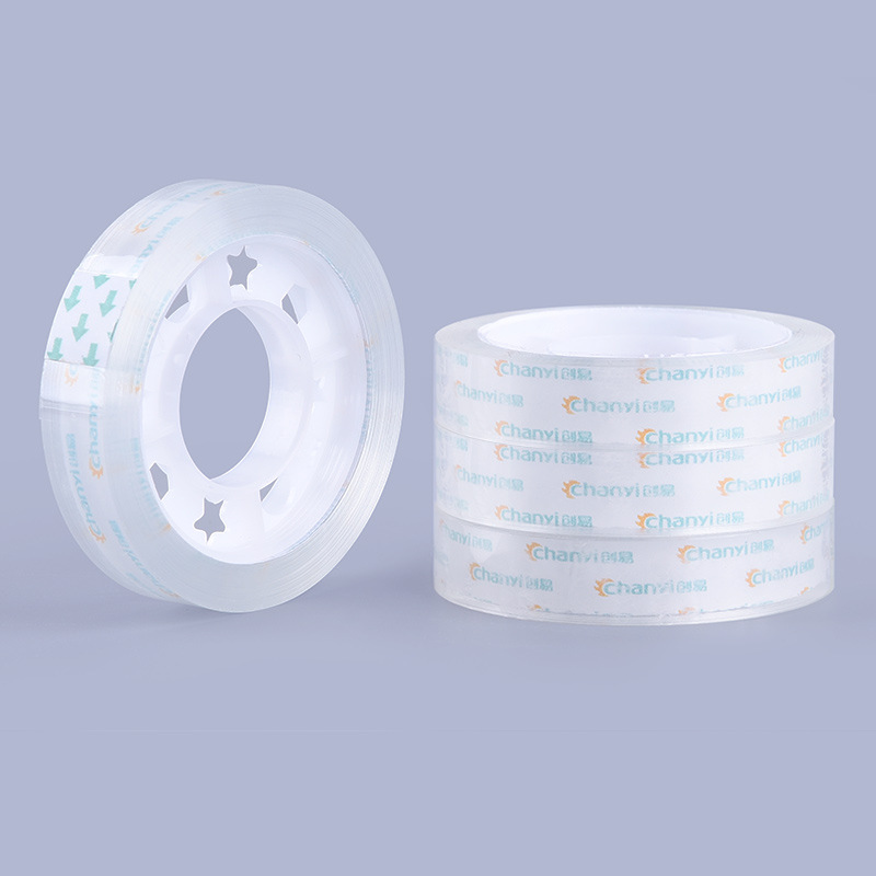 义乌好货 创易厂家直销办公用品学生文具小号透明胶带12mm封口胶批发CY1291-1004/23919详情图7