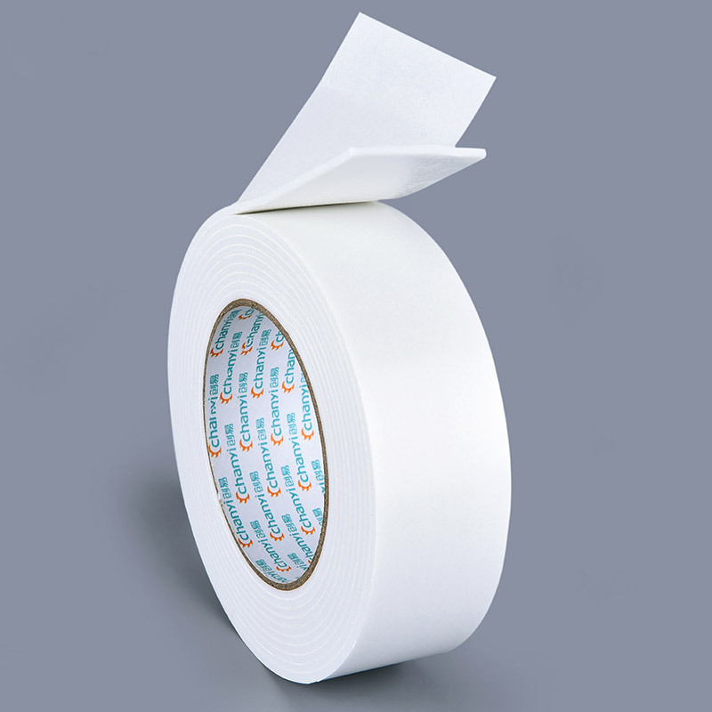 义乌好货 创易办公用品白色泡棉双面胶广告牌匾海绵胶布泡沫胶带2.5mm厚度-1004/23919详情图6