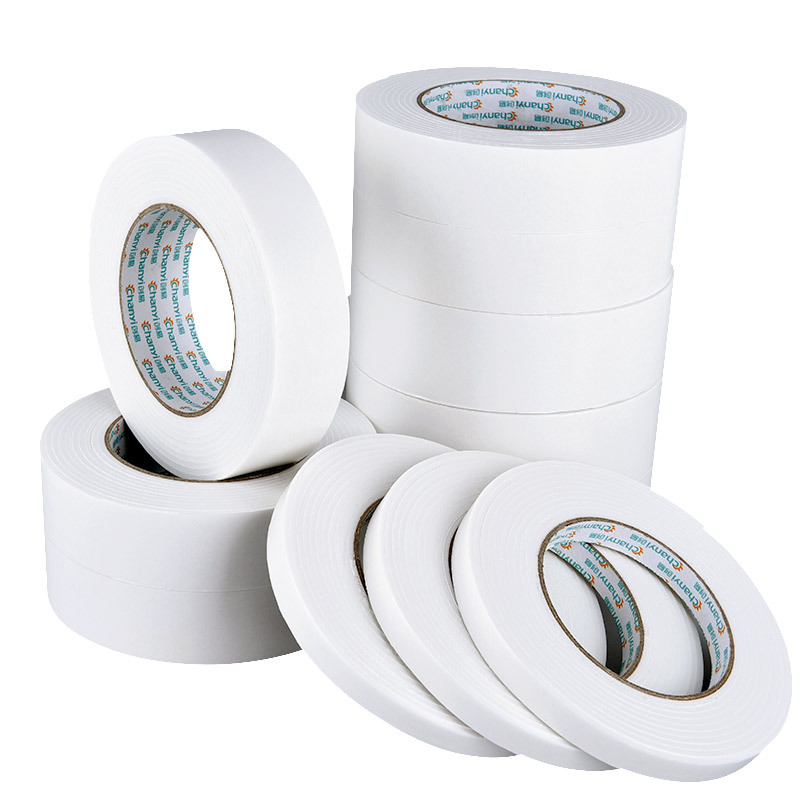 义乌好货 创易办公用品白色泡棉双面胶广告牌匾海绵胶布泡沫胶带2.5mm厚度-1004/23919详情图7