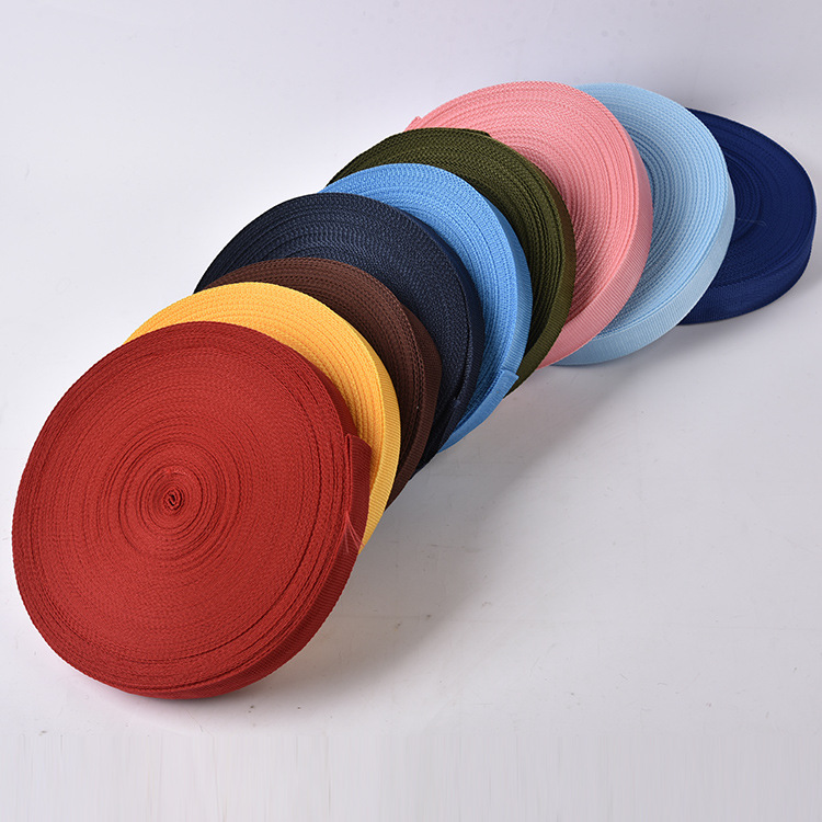Yiwu Good Goods Supply 900D Polypropylene Belt Pp Webbing Bag Webbing Bag Sideband Polypropylene Textile Belt -1007/70721 Application Scenario