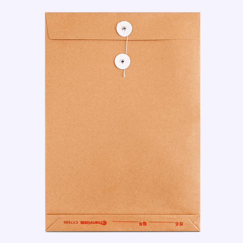 义乌好货 创易加厚200g牛皮纸文件袋档案袋a4办公资料收纳袋缠绳式厂家定制-1004/23919详情图6