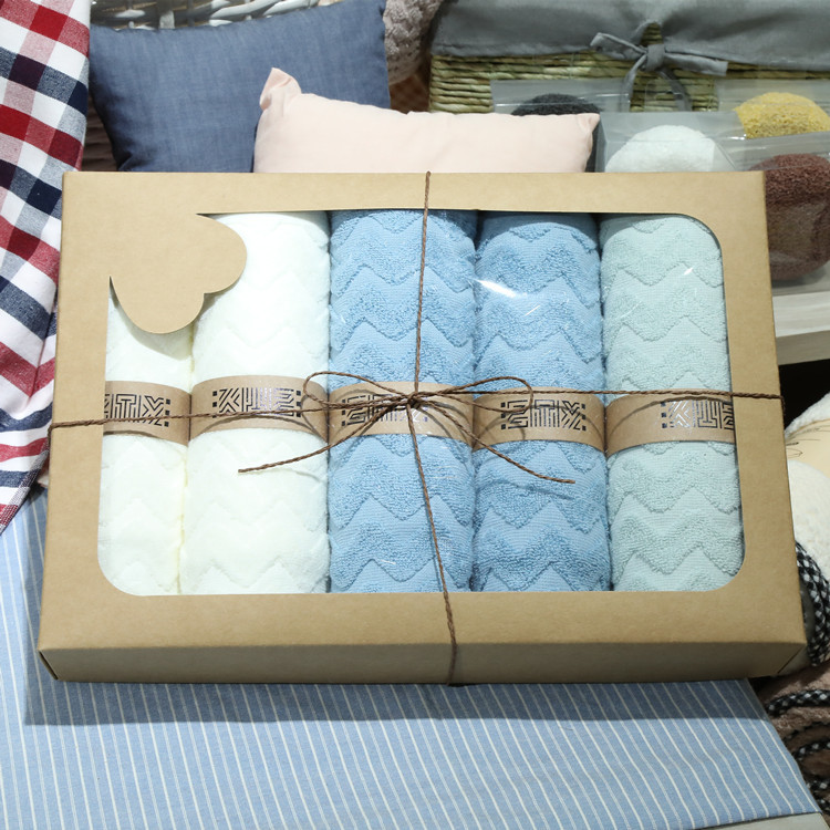 Yiwu Quality Goods Factory Direct Sales, Customized wedding Gifts, towel gift box sets, Creative gifts, all-cotton towels -1006/42025 Application Scenario