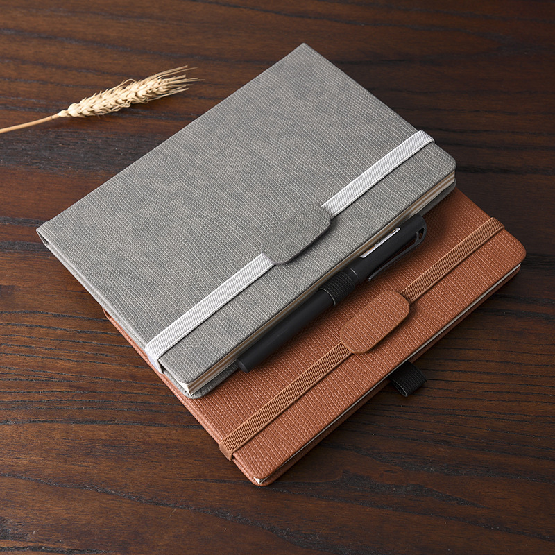 Yiwu Selection business notebook custom LOGO creative envelope pocket A5 notepad binding PU leather book custom -1004/23928 thumbnail