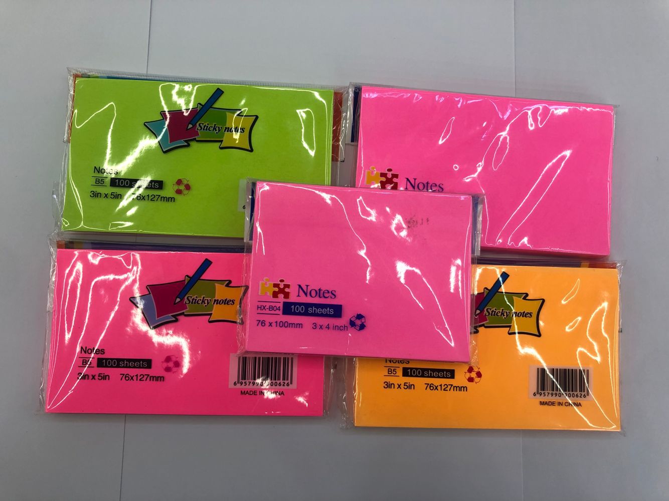 义乌好货 彩色方形便利贴便签本定制留言贴办公文教N次贴厂家批发-1004/24747