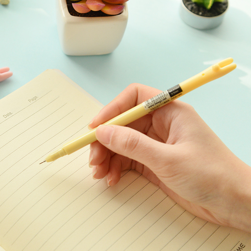 Xinxin Culture Office Learning Stationery Writing Tool Neutral Pen Cute Rabbit Neutral Pen Creative Animal Student Writing Pen Item Picture