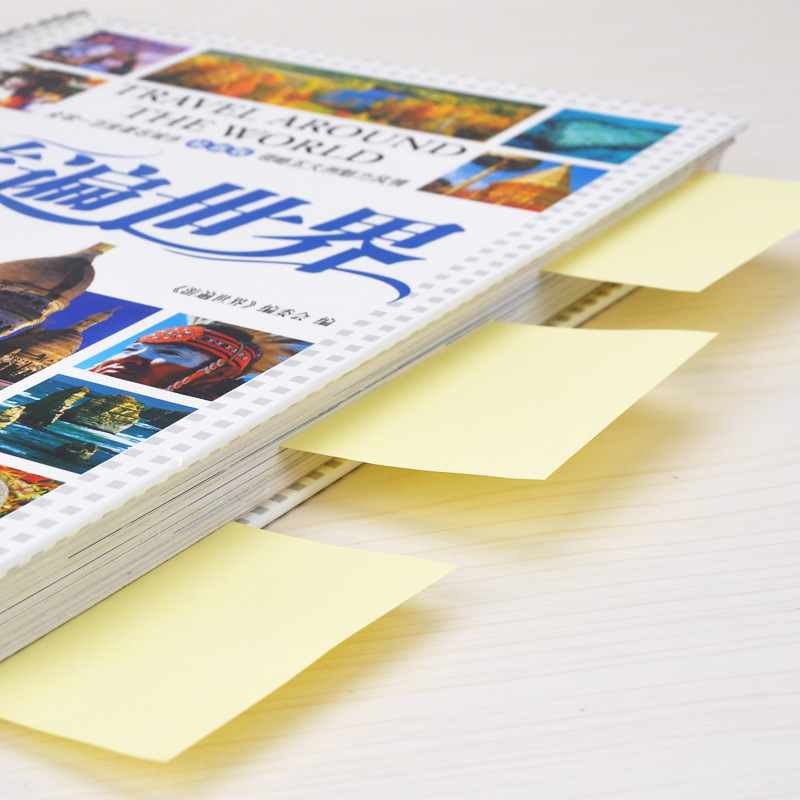 义乌好货 创易便利贴便签本随意记事即时n次贴纸百事留言告示粘貼厂家批发-1004/23919白底实物图