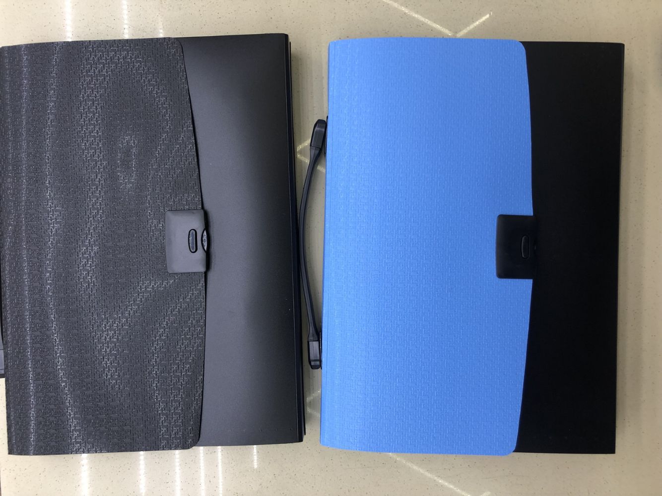 Yiwu Selection folder organ bag portable multi-layer data bag A4 Briefcase 13 case multi-function transaction bag -1004/24747 thumbnail