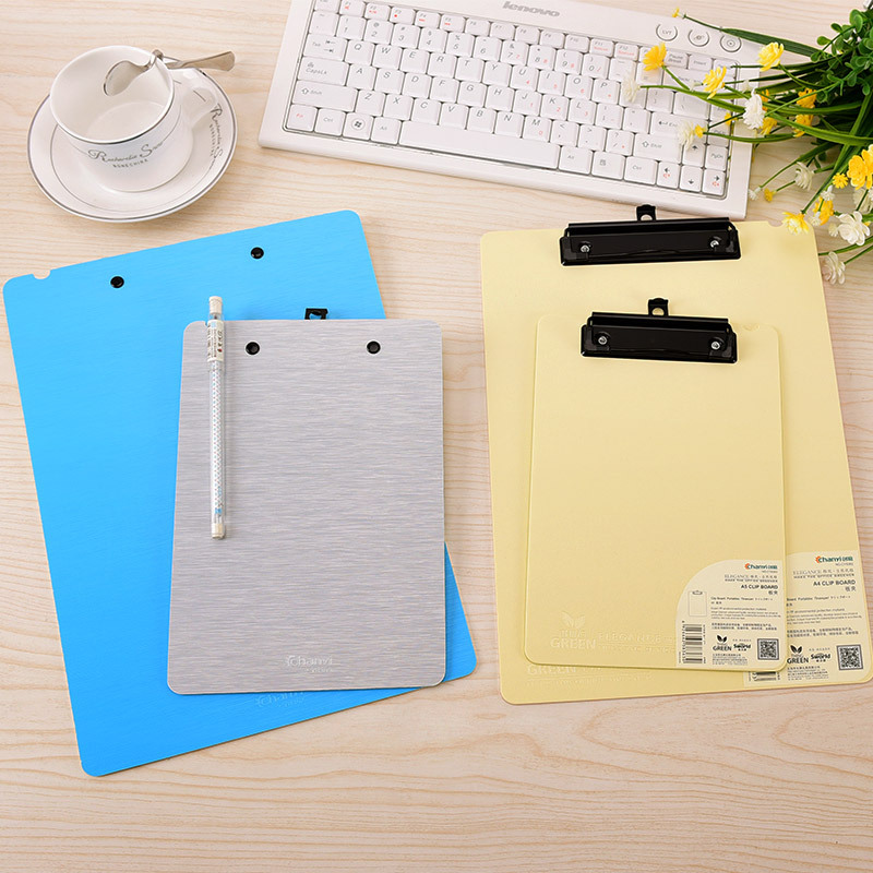 义乌好货 创易加厚塑料文件板夹菜单票据合同夹A4A5纸垫板创意新款厂家批发-1004/23919详情图6