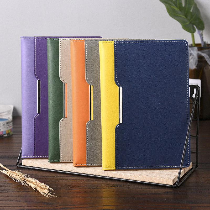Yiwu Selection creative A5 notebook business office diary Stationery matching color cover insert manufacturer Notepad custom LOGO-1004/23928 thumbnail