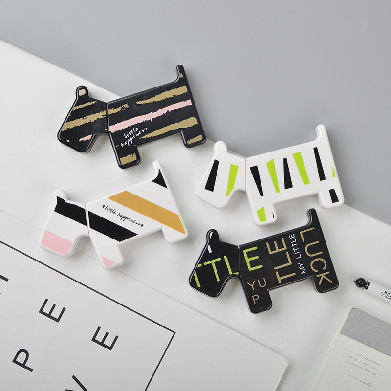 义乌好货 创意小狗修正带 可爱动物造型涂改带透明膜 文具礼品 厂家批发-1004/22229产品图