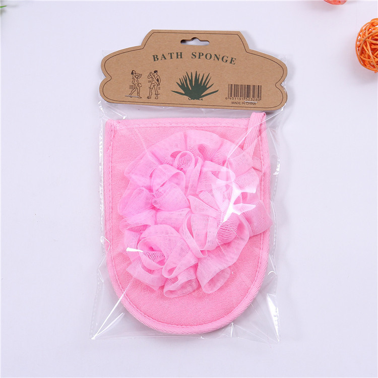 义乌好货 厂家直销热卖 毛巾布浴花手套 简洁舒适 柔软细腻 实用性强-1006/35800白底实物图