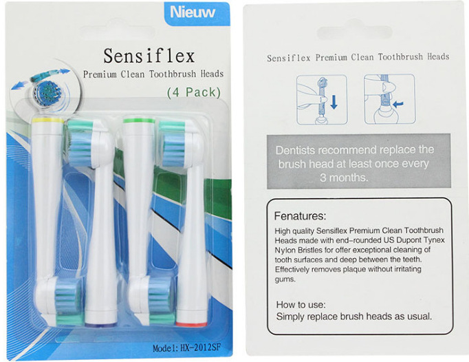 Yiwu Good Quality electric toothbrush head Universal -1006/36814