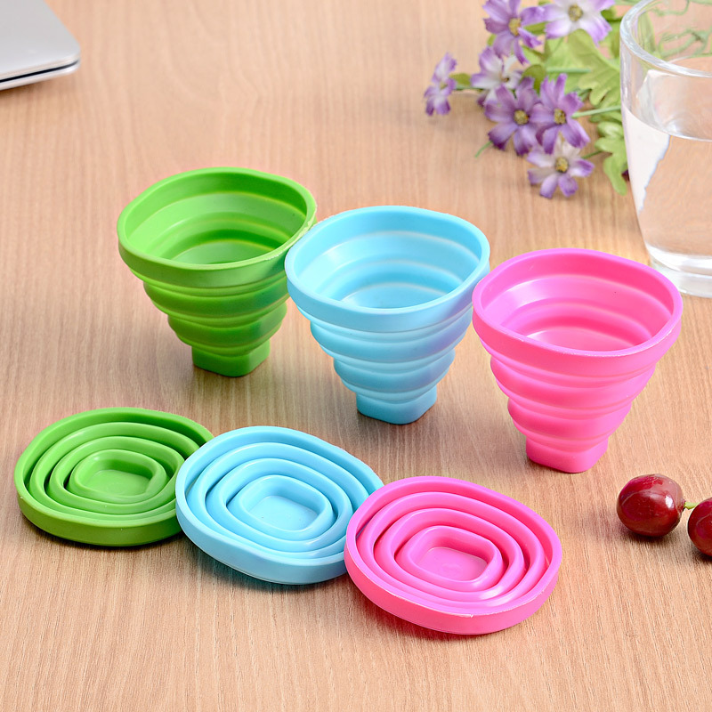 Yiwu Good Goods Portable Travel Plastic Silicone Telescopic Cup Collapsible Compression Cup Mouthwash Cup Wholesale Can Be Customized Logo-1006/34495