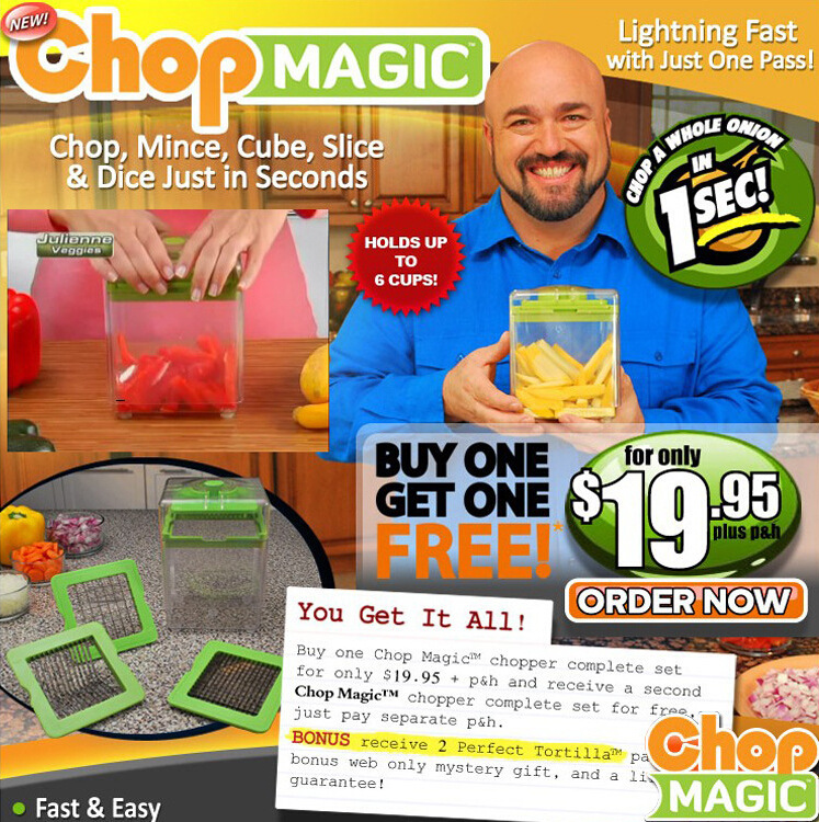 2015 New TV Chop Magic Kitchen Multifunctional chopping tool salad Cutter Kitchen gadget -1006/36814