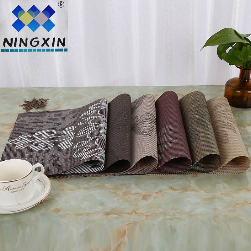 New European-style printed anti-slip, heat-resistant and heat-insulating pads for hotel supplies and Western dining MATS