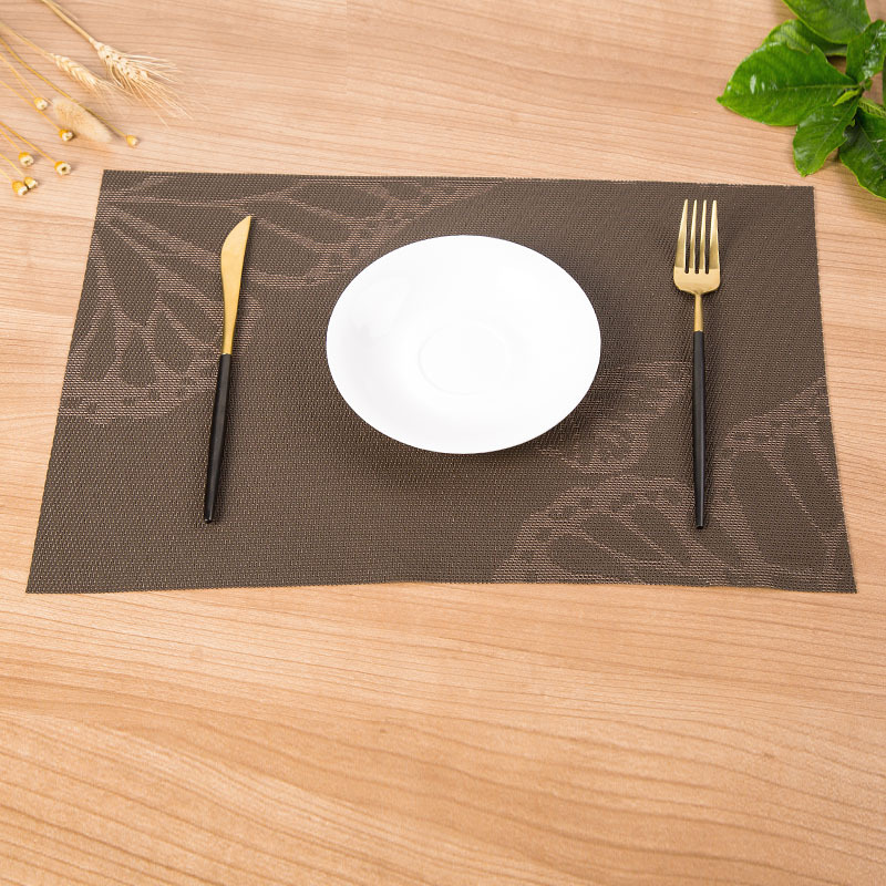 New European-style printed anti-slip, heat-resistant and heat-insulating pads for hotel supplies and Western dining MATS Specification image