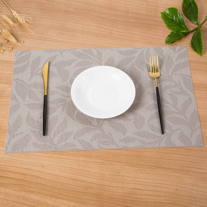 New European-style printed anti-slip, heat-resistant and heat-insulating pads for hotel supplies and Western dining MATS undefined