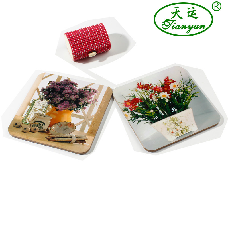 Yiwu Good Goods Round Placemat Insulated Placemat Authentic Fashion Daily Necessities Tableware Tianyun -1006/36747 Item Picture