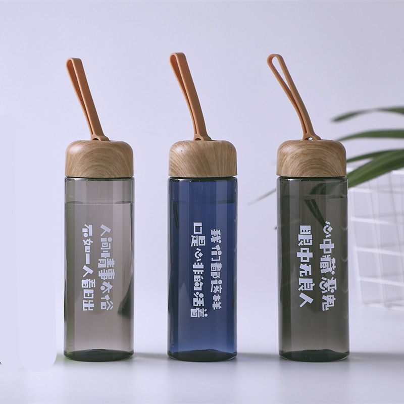 义乌好货 厂家直销PC环保塑料杯子 学生潮语塑料水杯批发创意运动水杯定制-1006/35299