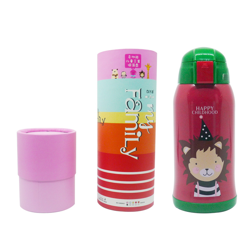 Yiwu Good Goods Wholesale Students Children Cartoon Thermos Cup Creative With Cloth Cover Vacuum Stainless Steel Kettle Gift Customization -1006/36591 undefined